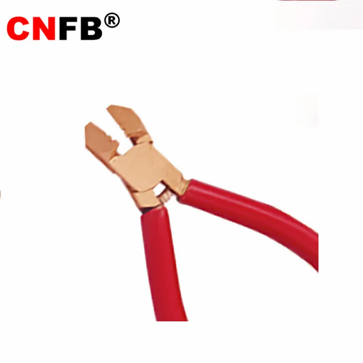 
Non sparking China wholesale high quality hardware hand tool Explosion-proof e-cutting pliers 