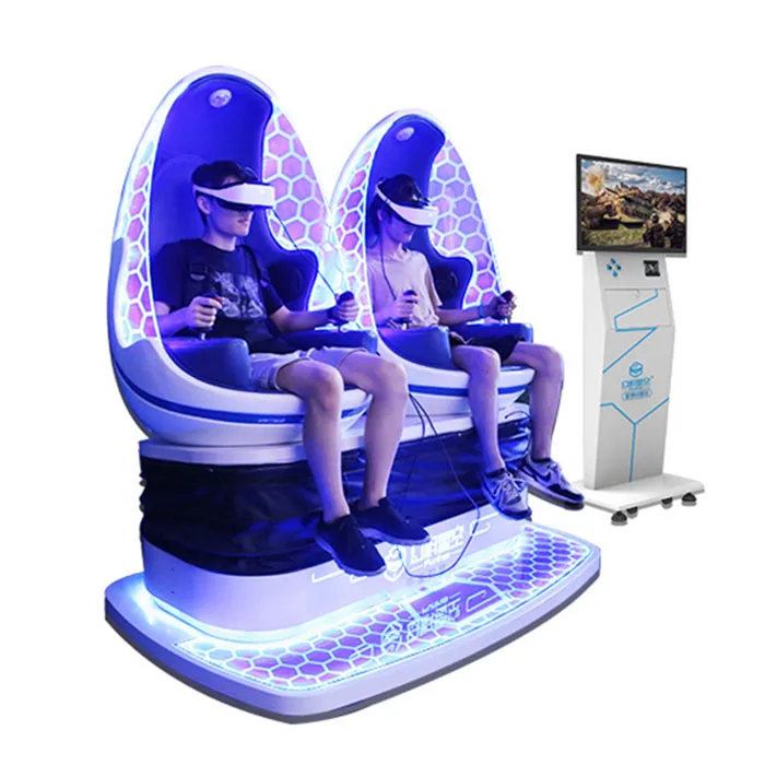 
Hight-Return Business Virtual Reality Machine Double Seats Capsule 9dvr Economic 9d Vr Egg Cinema 