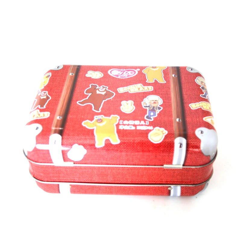 Food Grade Standard Size Lovely For Kids Metal Tin Lunch Box