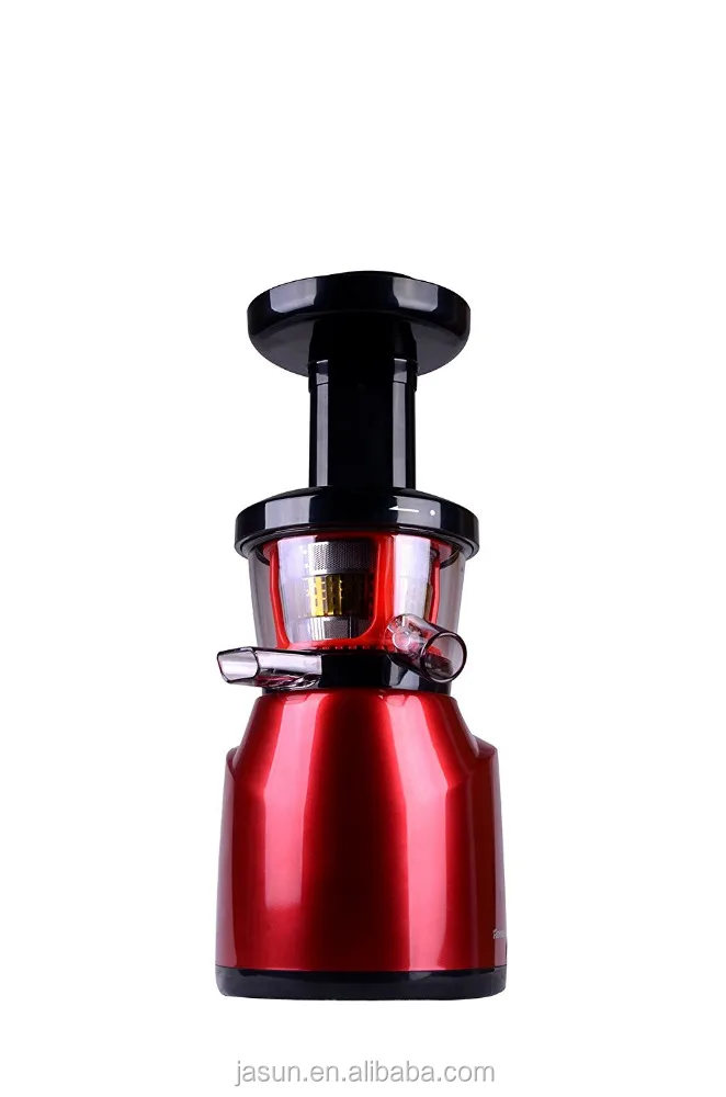 (Stock in USA)Homeleader slow juice extractor 150-Watt for all fruit and vegetable, cool bright red