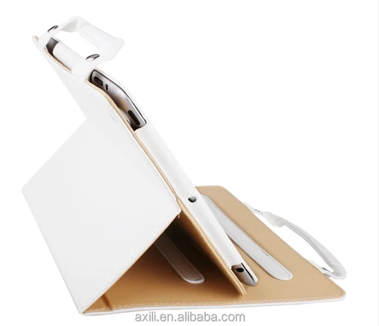 
Korea Style Leather Case Cover for ipad5 6 air2 Handbag mini1/2/3 Protective Cover Bag for ipad4/3/2 air Mini Leather handbag 