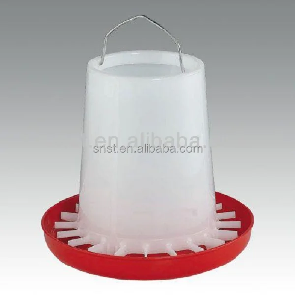 New design long life plastic chicken feeder, stronger poultry feeder