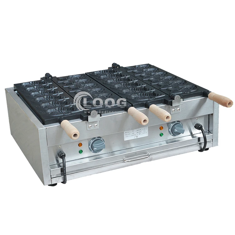 2017 New Style High Quality Commercial Electric Taiyaki Maker Taiyaki Waffle Iron Model FY-1102A Taiyaki Mold For Sale