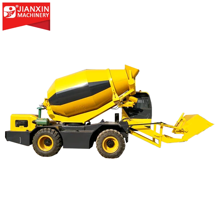 
Self loading mobile concrete mixer self loader truck 