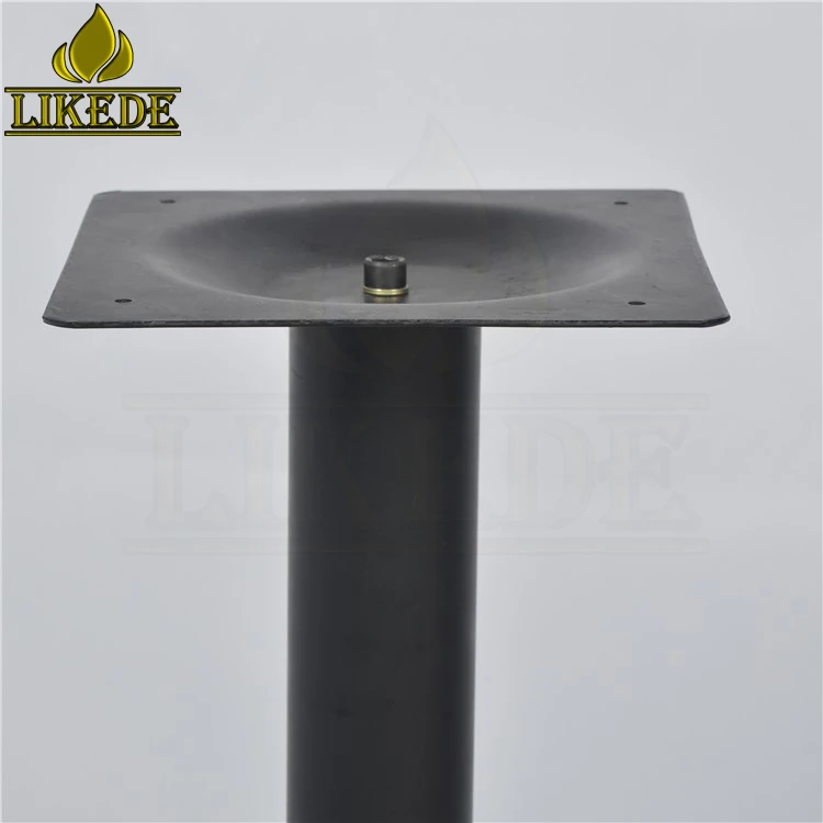 Newest European American style antique cast iron table base for patio marble letter table