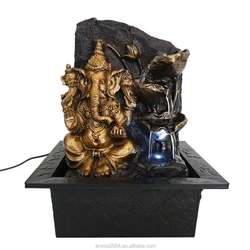 home India hindu god water fountain lord ganesh statue