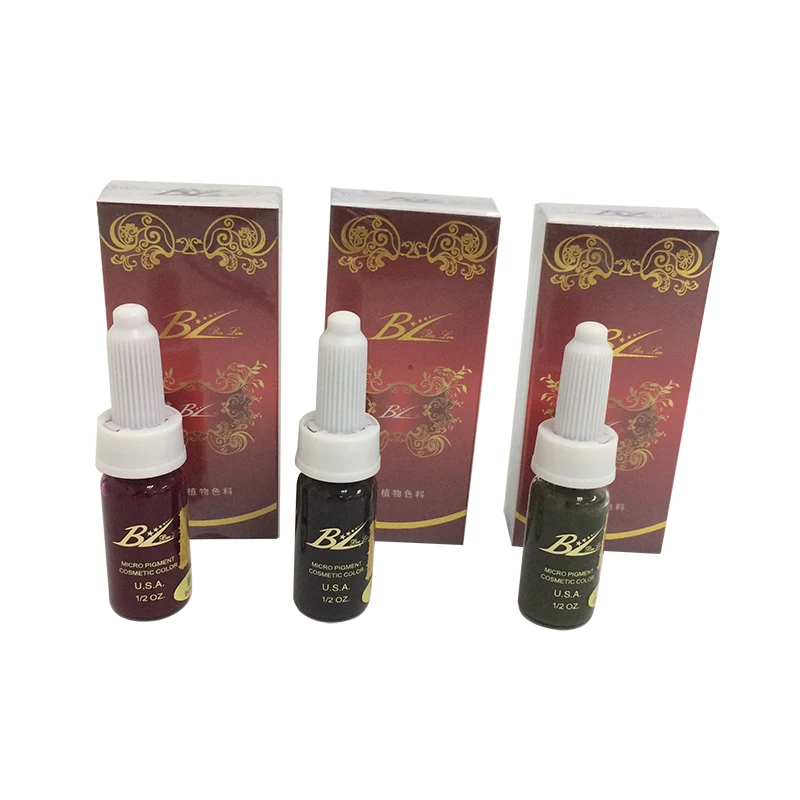 BL 15ML Microblading Tattoo Ink Pigment For Permanent Makeup Cosmetic Makeup
