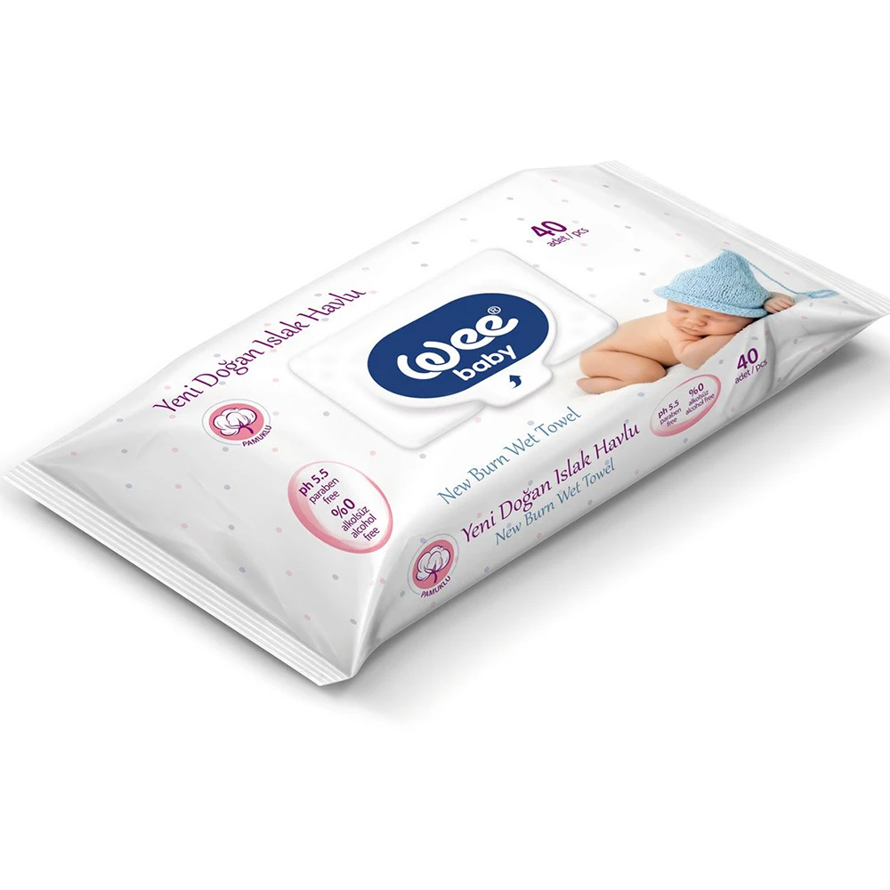 High Quality Antibacterial Organic baby moist wipes nose skin comfort wipes oem welcomed