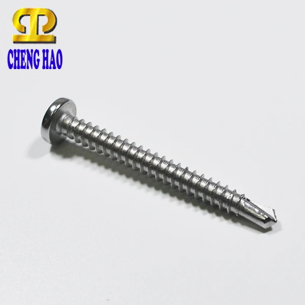 Taiwan Fastener Square Pan Head Stainless Steel Self Drilling Screw