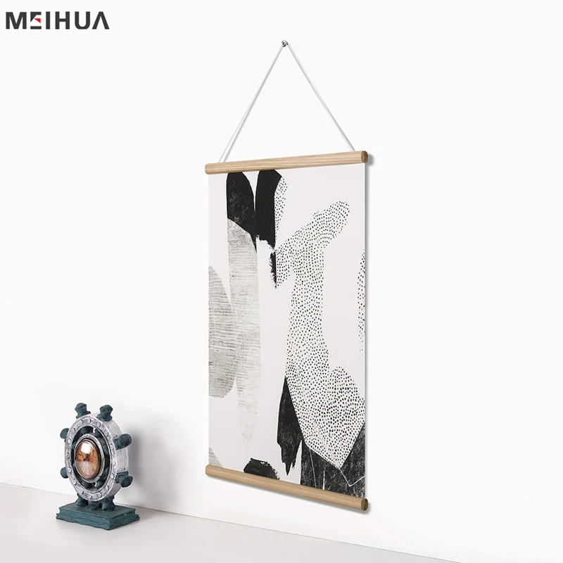 New Arrival Unique Gift Large Wall Hangings Poster Hanger Home Decorative Canvas Digital Printing Abstract Pigment Ink