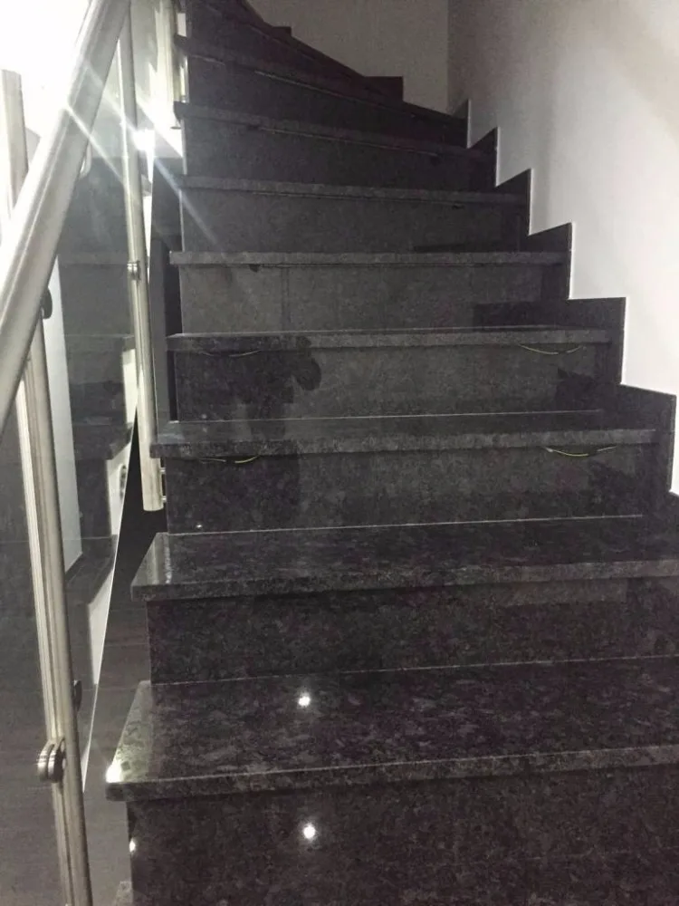 
Black granite stairs steps / granite stairs design 