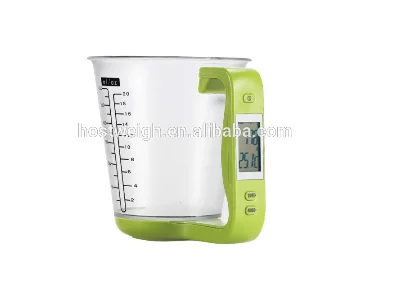 Mini Electronic Cup Scale Weighing Liquid and Food Milk Multifunction Kitchen Using 600ml