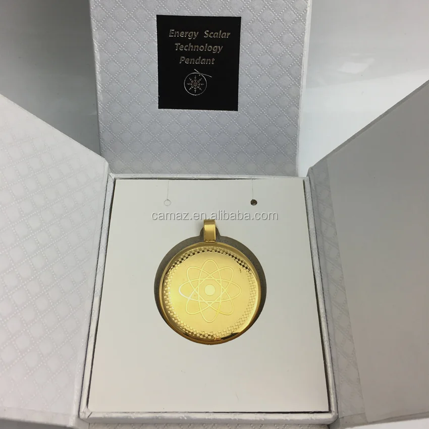 Latest Negative Ions Quantum Energy Necklace With Box Package