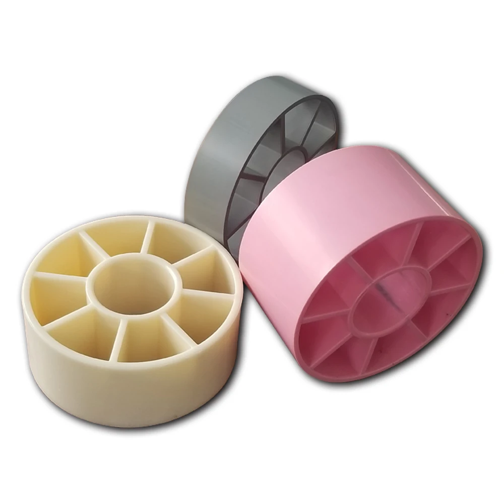 
Export Heat-resistant ABS injection wheel honeycomb shape plastic core for lithium battery separator diaphragm film rewinding 