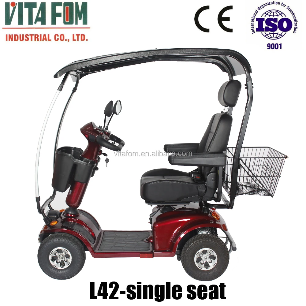 Four Wheel Outdoor Electric Shoprider Mobility Scooter (Taiwan Motor & PG Controller) with CE