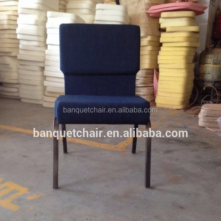 
New Hot price Cheap stackable steel leg church chair 