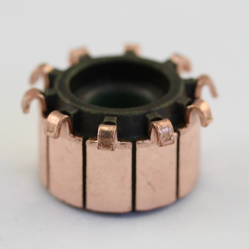
12 v motor commutator copper rotor Customized Silver copper with high quality 