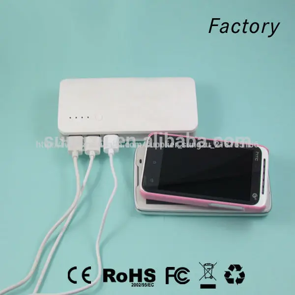 портативные источники банк мобильных телефонов зарядное устройство, 2014 мощность банки 10000 мач оригинального