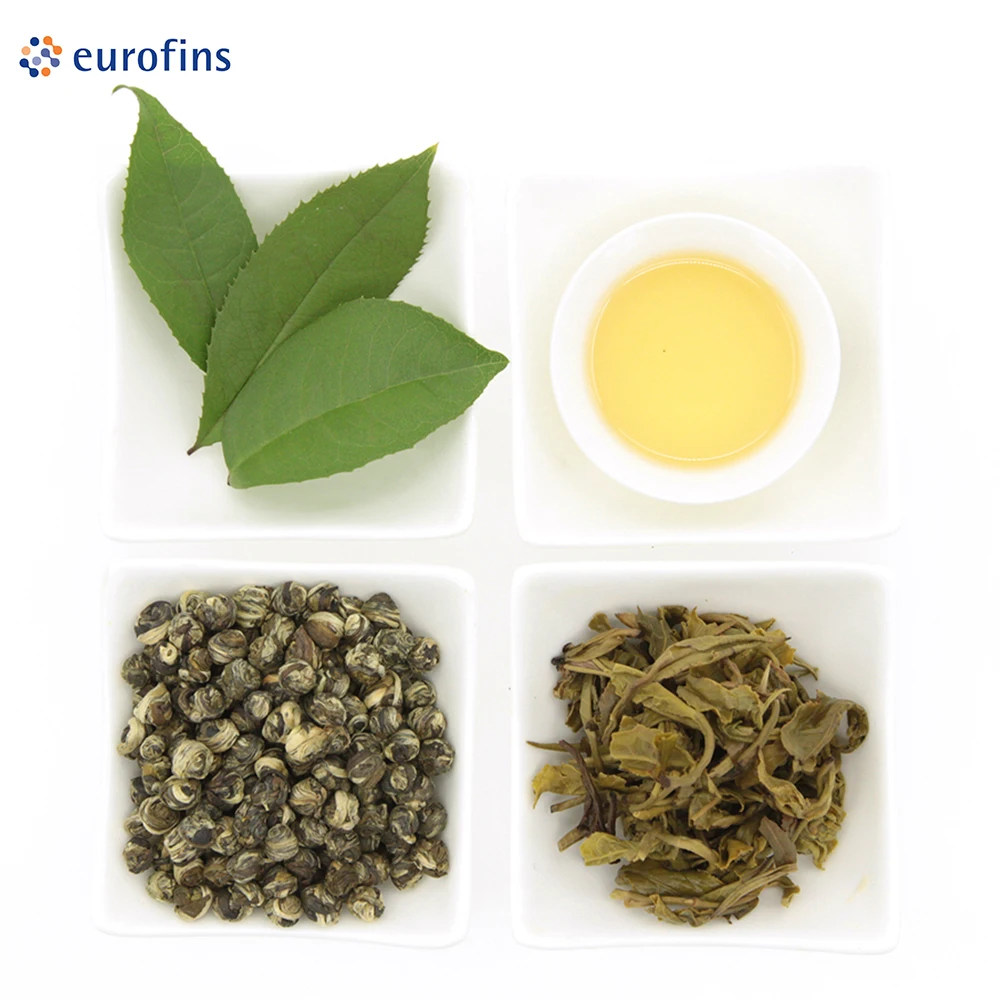 
Handmade Natural Flower Blooming Jasmine Blossoms Beads Scented Green Tea 