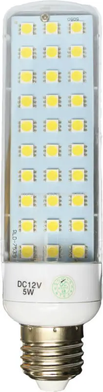 2015 New Energy Saving E27/E14 DC12V 5W LED Corn LED