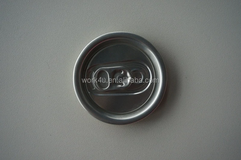 Food Grade 202# SOT Round Easy Open End Beverage Can Lid
