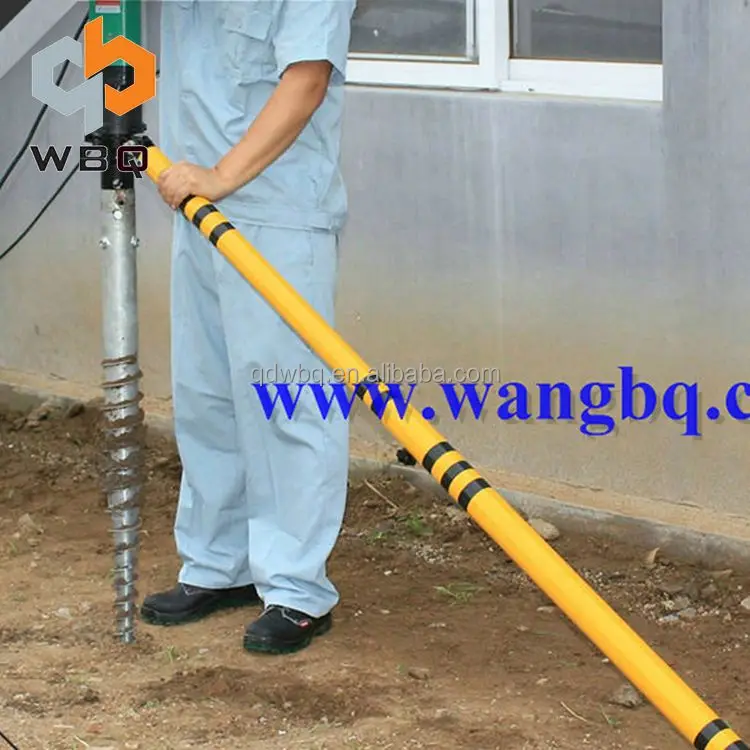 Mini Electric Piling Earth Drilling Driver For Solar Energy System