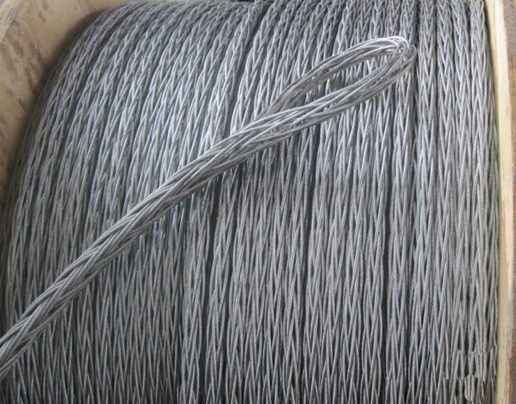 12x19 Anti-twisting braided cable steel pilot Steel wire rope