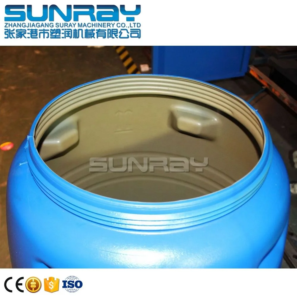 Double Layer 220 litre plastic drum blow molding machine