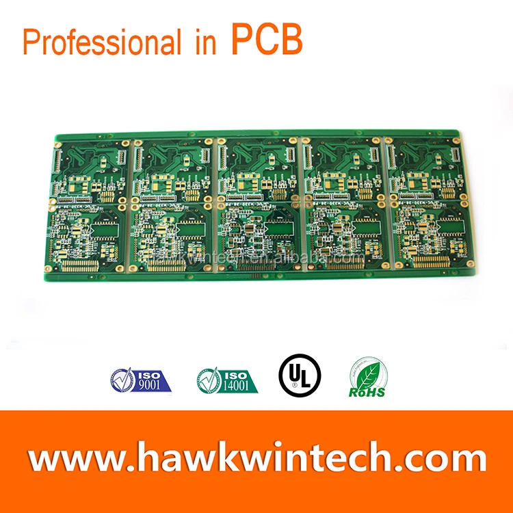 Custom 6-Layers PCB Copper Memory Bank Chips Module Circuit Board PCB