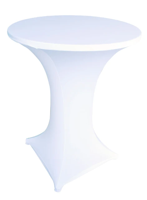 wholesale factory direct high bar cocktail table cloth for wedding