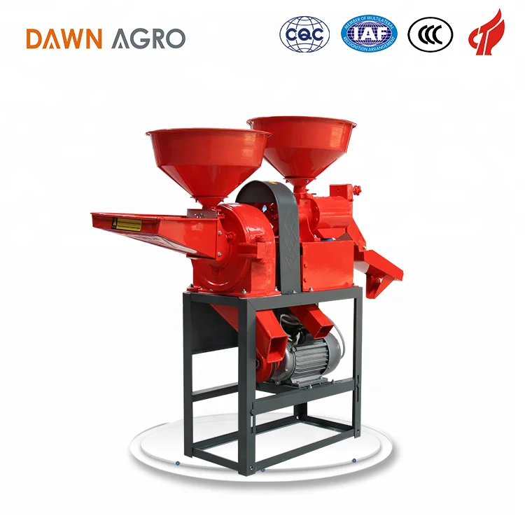 DAWN AGRO Modern Combined Rice Wheat Flour Mill Machine Milling Rice Miller Automatically in Philippines