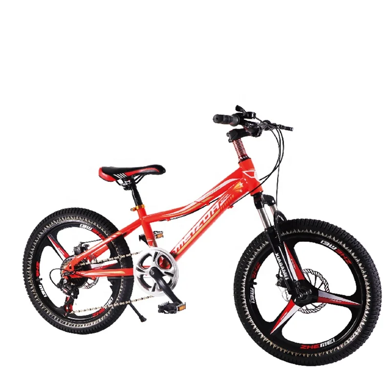 16 inch orange color kids performance bike with integrated aluminum alloy wheel