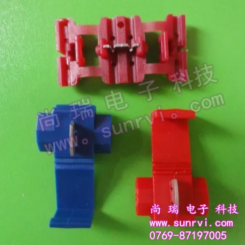 High Quality Nylon material quick connector KW-6 automotive wire connector terminals RED