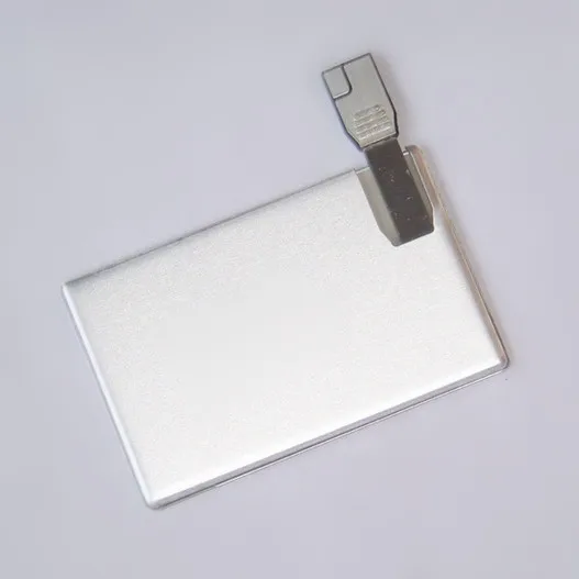 Promotional Custom Metal Card USB Flash Drive