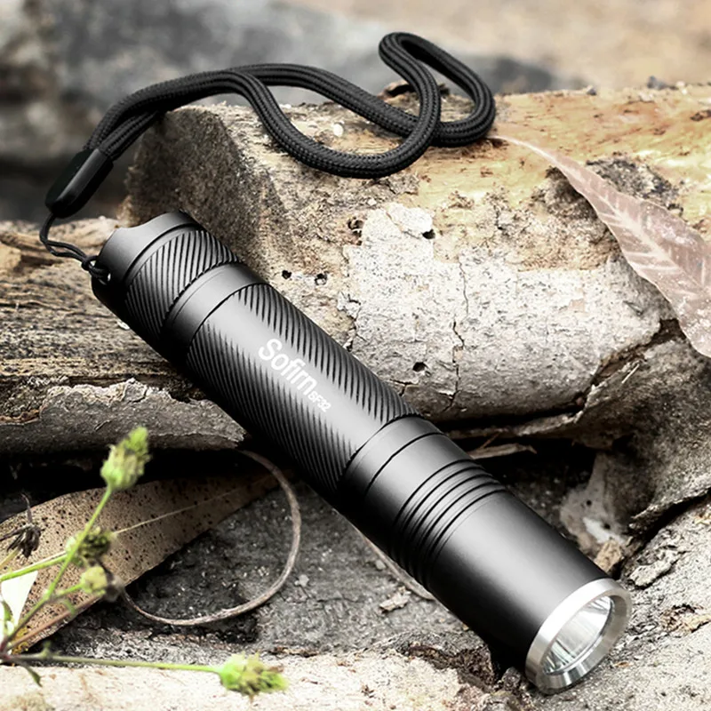 most powerful flashlight 200 meter real 700 LM original  with 5 modes Chinese Tactical led flashlight
