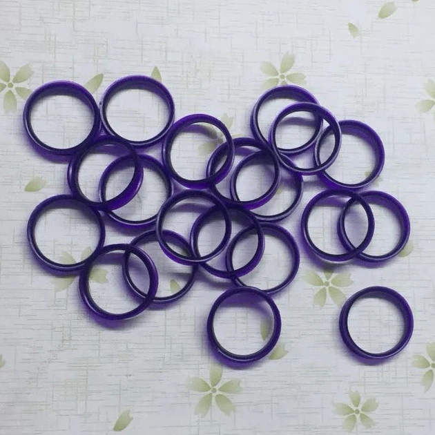 Hair scissors parts finger rings inserts