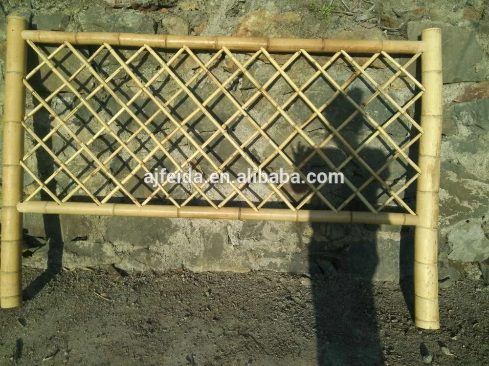 FD-161205 cheap natural bamboo screen split fence