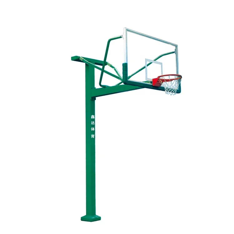 Wholesale Price Outdoor Park Basketball Equipment Inground Basketball Hoops Set for Training