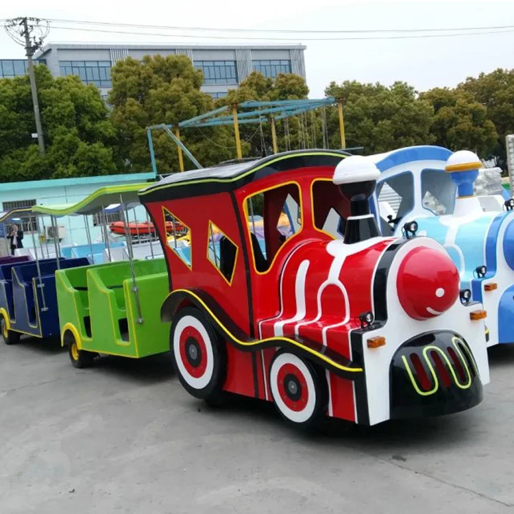 
Used small amusement park electric ride toy train for kids & adult 