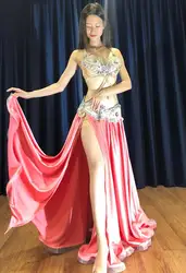 QC2978 Wuchieal Professional Lady Egyptian Belly Dance Costume for Performance