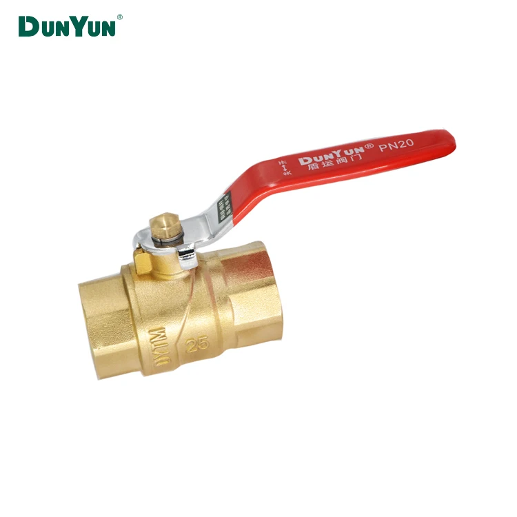 High Quality CW617N Material Brass Ball Valve With Long Handle 3/4