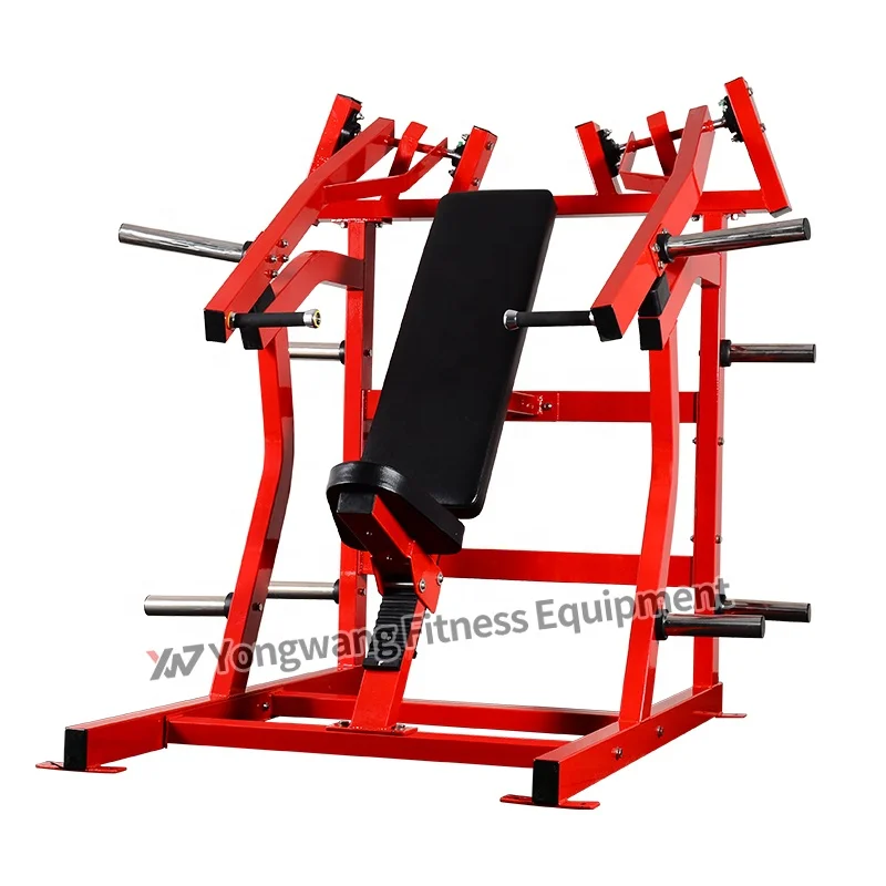 Commercial Gym Fitness Equipment Plate Loaded Iso-Lateral Incline Chest Press