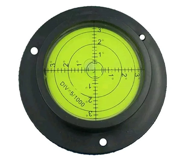 RVMATE Level; Shatterproof Cross Check Bubble Level Multipurpose For RVs, Camping, Hobby, Milling, Lathe, Machines,