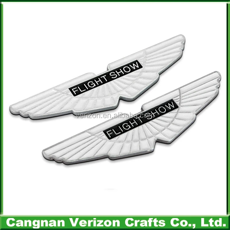 Customized 3d plastic Chrome auto emblem car logo and car abs badges