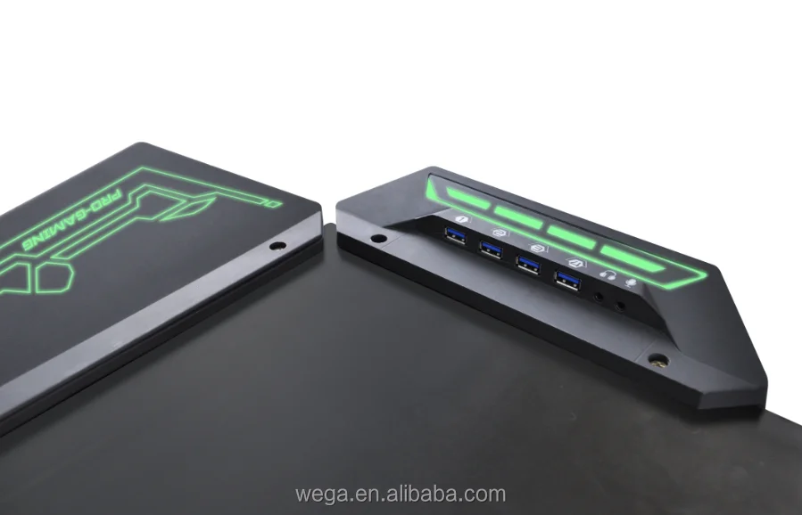 New arrival RGB touch pad computer metal gaming table