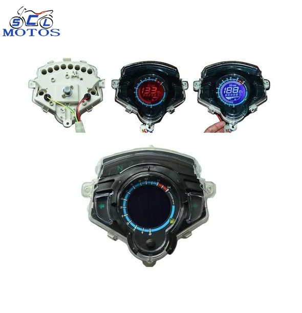 125CC Universal Digital Motorcycle Gauge Speedometer and Tachometer Motorcycle Parts For LC135  125