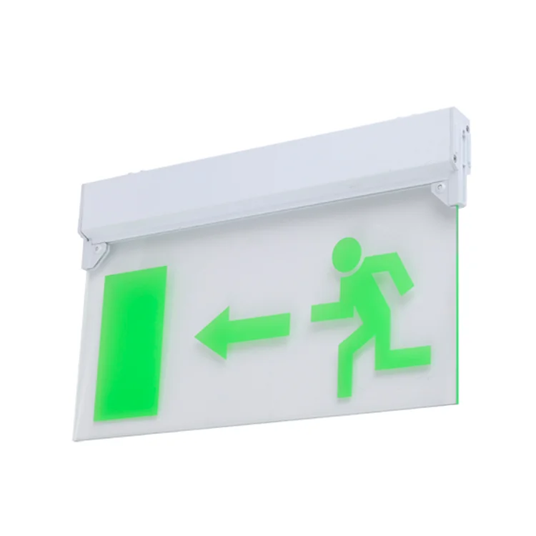 Top Quality LED Emergency Exit Sign LE297 clear exit sign