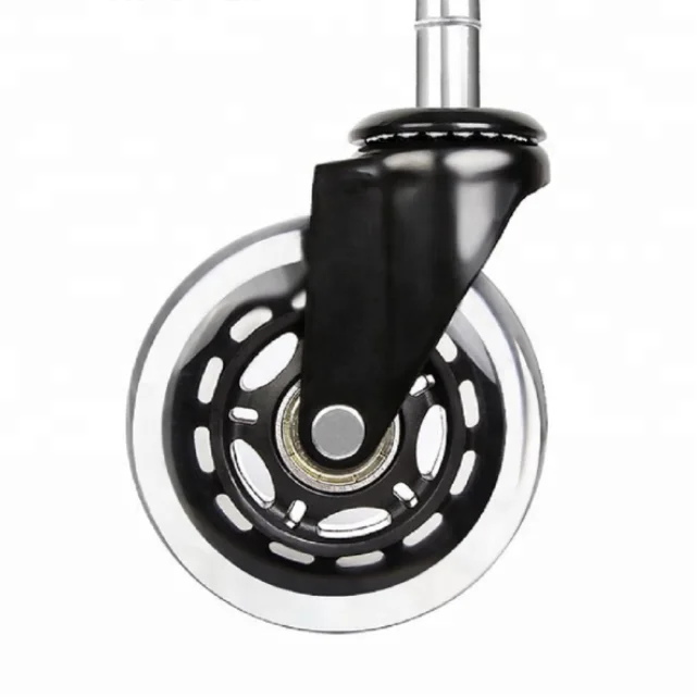 
3 inch hyaline pu medical caster 