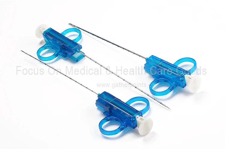 Disposable Soft Tissue Semi automatic Biopsy Needle medical needle
