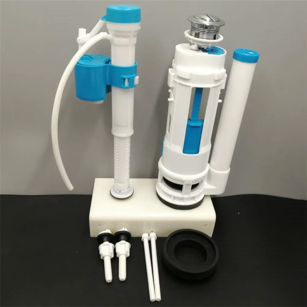 Economic plastic toilet cistern flush valves